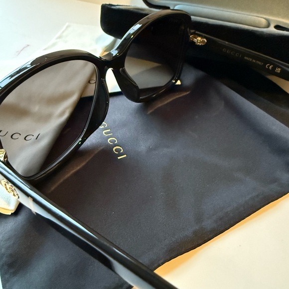 Gucci Black Sunglasses Women's Sunglasses, GG0765Sa - Picture 6 of 11